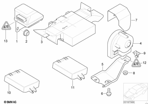 Alarm Systems for 2001 BMW M3 #0