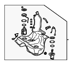 2214704201 - : Fuel Tank for Mercedes-Benz Image