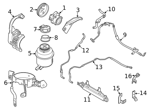 Pump & Hoses for 2019 Ram ProMaster City #0