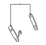 3L2Z7861202AAB - Electrical: Buckle End for Ford: Explorer Sport Trac Image