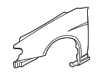 60211S5AA80ZZ - : Fender for Honda: Civic Image