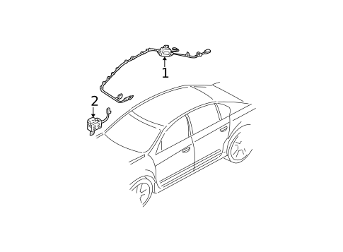Antenna & Radio for 2005 Nissan Maxima #0