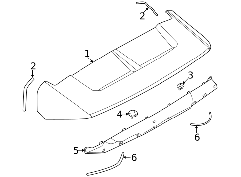 Spoiler for 2023 Nissan ARIYA #0