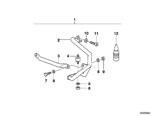 7119904202 - Frame and Mounting Parts: Washer - A6.4-ZNNIV si for BMW-Motorrad Image