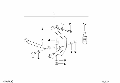 Safety Bar for 1995 BMW-Motorrad R 1100 GS #0