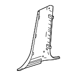 21269012267E94 - Body: Lower Center Pillar Trim for Mercedes-Benz Image