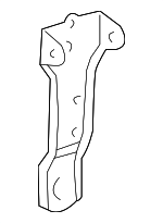 8966835170 - Electrical: ECM Rear Bracket for Toyota Image