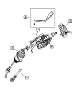 5170266AB - Steering: Manual Steering Column Tilt Lock Package for Chrysler: 300 | Dodge: Charger, Magnum Image