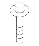 N91151302 - Electrical: Headlight Mounting Bolt for Audi Image