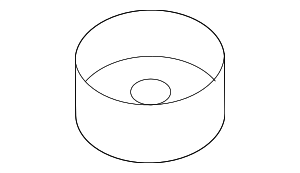 8S0941749 - : Headlamp Assembly Bushing for Audi Image