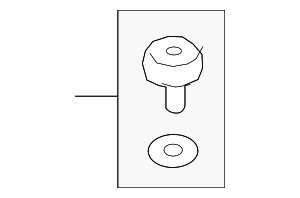 4M0941141 - : Headlight Adjusting Screw for Audi Image