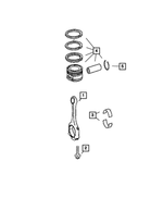 68034366AA - : Piston for Mopar Image