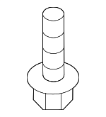11298AH000 - Transmission: Manual Transmission Mount Bolt for Nissan Image