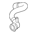 7P0122101A - Cooling System: Upper Hose for Volkswagen Image