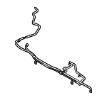 7P6122447S - Cooling System: Reservoir Hose for Volkswagen Image