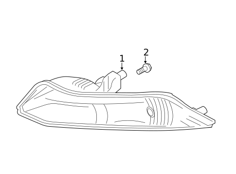 Park Lamps for 2020 Ford Mustang #0