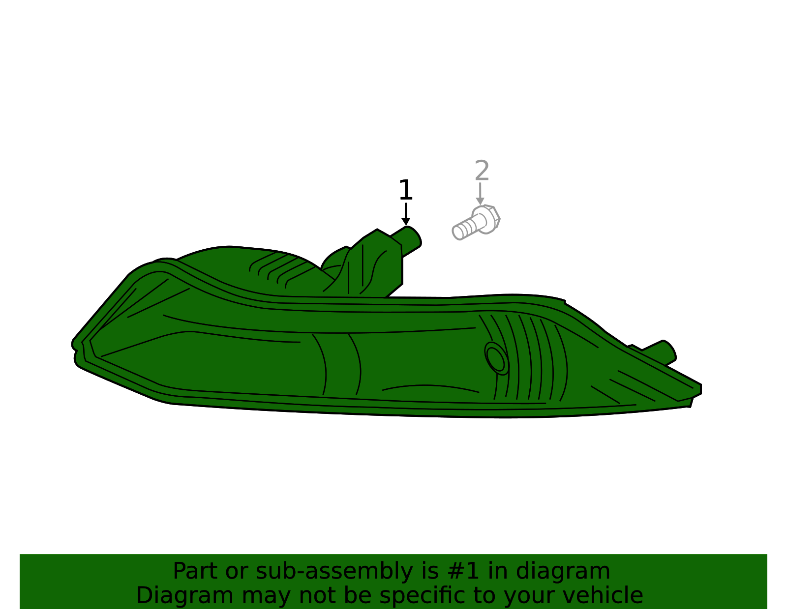 2018-2023 Ford Mustang Park Lamp JR3Z-13200-A | OEM Parts Online