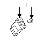 84751AE010 - Body: Seat Heat Switch for Toyota: Sienna Image