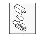 5G0947409 - Body: Glove Box Lamp for Volkswagen: Arteon, Atlas, Atlas Cross Sport, Taos, Tiguan Image