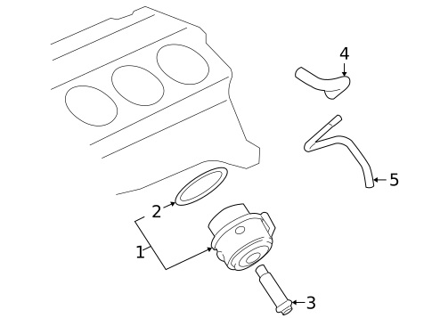 Oil Cooler for 2006 Pontiac Montana #0