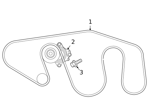Belts & Pulleys for 2006 Nissan TITAN #0
