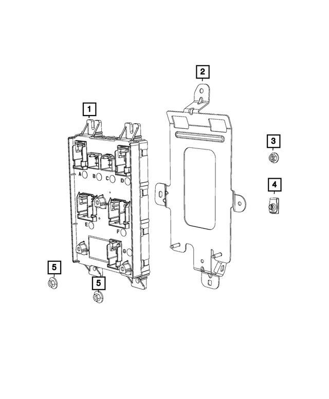 « 68643200AD – Electrical : Contrôleur De Caisse Module pour Mopar Image »