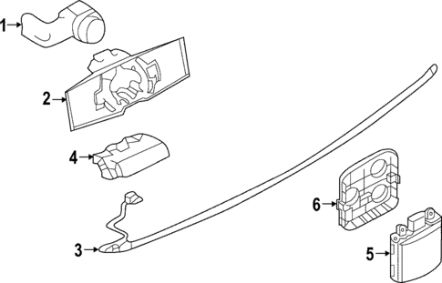 Liftgate for 2022 INFINITI QX50 #1