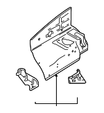 5870065D70 - Body: Wheelhouse Panel for Suzuki Image