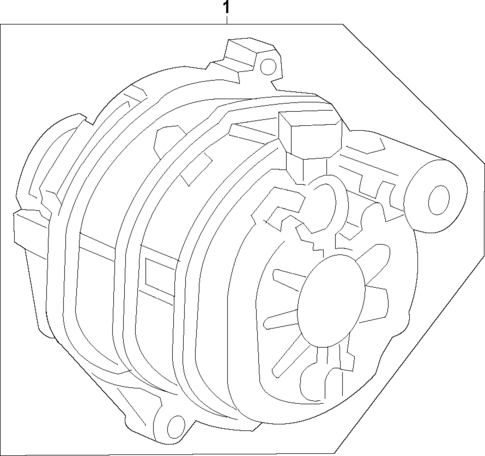 Alternator for 2023 Honda HR-V #1