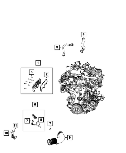 Crankcase Ventilation for 2024 Alfa Romeo Stelvio #0