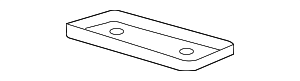 BB5Z7803296A - Body: Windshield Stopper for Ford Image