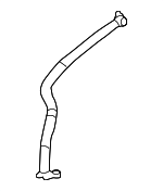 LR091627 - : Oil Cooler Tube for Land-Rover Image