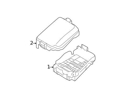 Fuse & Relay for 2014 Hyundai Elantra Coupe #1