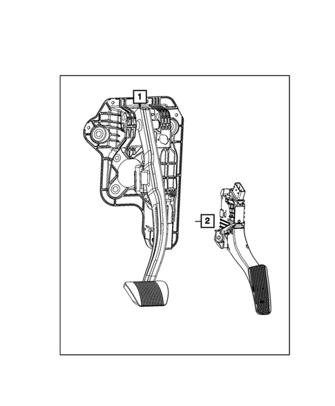 Accelerator Pedal for 2027 Chrysler Pacifica #0
