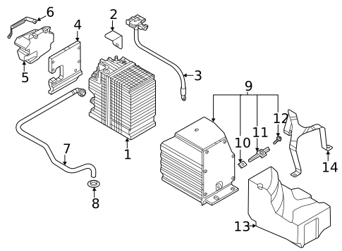 Battery for 2025 Audi A5 Sportback #0