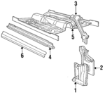 EOVY6602504A - Body: Hinge Pillar for Lincoln: Town Car Image