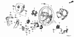 78518T2AY51 - Chassis: PLATE, L. SETTING for Honda Image