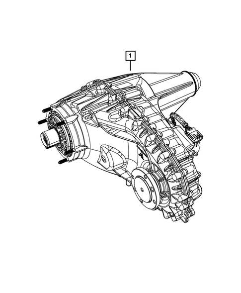 Transfer Case Assembly for 2016 Ram 2500 #0