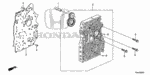 25145PA9010 - Transmission - Automatic: SHAFT, OIL PUMP GEAR for Honda Image image