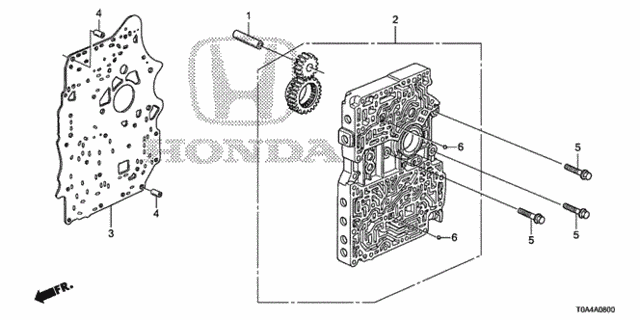 AT Main Valve Body (5AT) for 2013 Honda CR-V #0