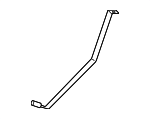 17407JA00A - Fuel System: Fuel Tank Strap for Nissan Image