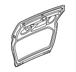 4B9827023J - Body: Lift Gate for Audi: A6 Quattro, Allroad Quattro, S6 Image