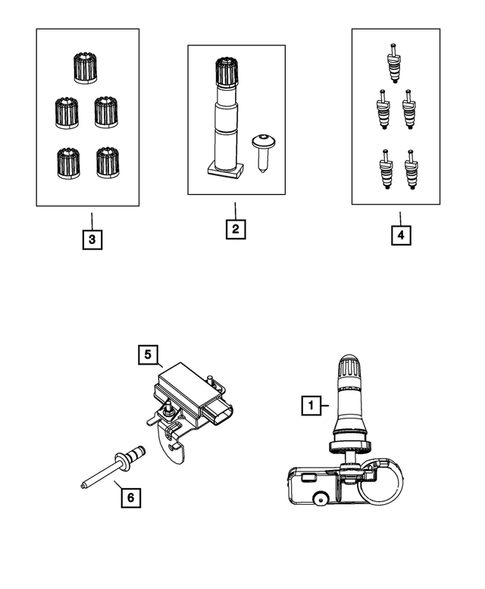 Tire Monitoring System for 2012 Jeep Liberty #0