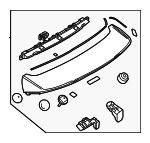 VA4051960B51 - : Spoiler Rear for Mazda: CX-50 Image