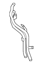 6J121497H - Belts &amp; Cooling: Engine Coolant Pipe for Volkswagen Image