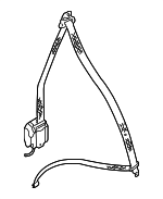 1EM857705BHCP - Electrical: Shoulder Belt for Volkswagen Image