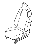 6KG99U0DAA - : Front Seat Complete, Left for Mopar Image