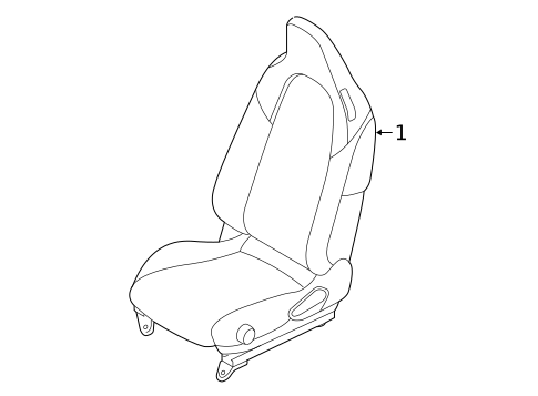 Seat Assembly for 2019 Fiat 124 Spider #0