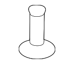 Tow Bracket Cover Retainer Clip