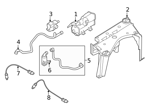 Evaporative System for 2013 BMW 335i xDrive #0